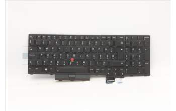 Lenovo 5N20Z74836 Keyboard Internal, Hungarian, Black, Backlight, w/Number, UK