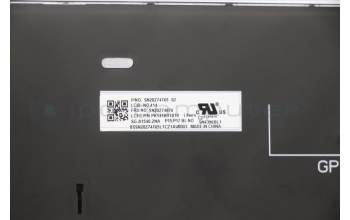 Lenovo 5N20Z74876 Keyboard Internal, Norwegian, Black, Backlight, w/Number, UK