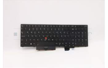 Lenovo 5N20Z74880 Keyboard Internal, Swedish/Finnish, Backlight, Black, w/Number, UK