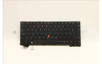 Lenovo 5N21A21840 Keyboard Internal, Estonian, Black, Backlight, UK