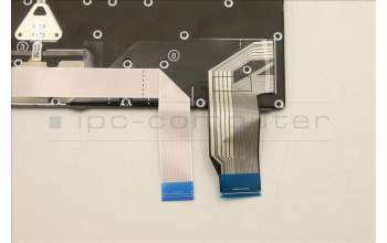 Lenovo 5N21A21840 Keyboard Internal, Estonian, Black, Backlight, UK