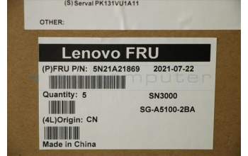 Lenovo 5N21A21869 NB_KYB CS21KBD SKTOP LTN,NBL,BK,UK