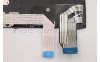 Lenovo 5N21A21870 Keyboard Internal, US English Euro, Non-Backlight, Black, US