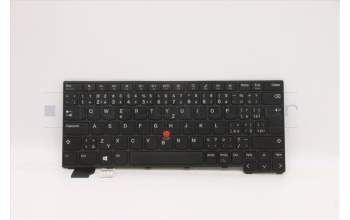 Lenovo 5N21A21880 Keyboard Internal, Czech/Slovak, Black, Non-Backlight, UK