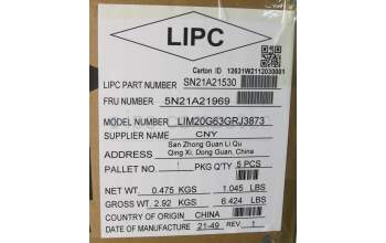 Lenovo 5N21A21969 NB_KYB CS21KBD SKTOP CHY,BL,GR,GRE