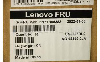 Lenovo 5N21B08383 Keyboard Internal, Belgian, Backlight, UK