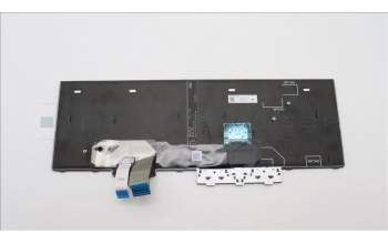 Lenovo 5N21B44368 Keyboard Internal, Spanish LA, Black, Backlight, w/Number, UK