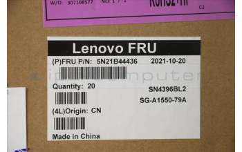 Lenovo 5N21B44436 NB_KYB CS20 P2 NM BK-BL,LTN,NORDIC