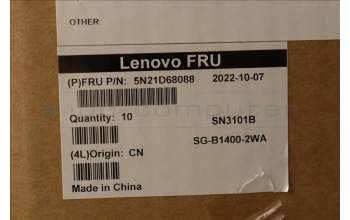 Lenovo 5N21D68088 NB_KYB CS22 FL TOP,BK-BL,LTN,ILD