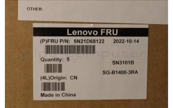 Lenovo 5N21D68122 NB_KYB CS22 FL TOP,BK-BL,LTN,UKR