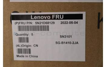 Lenovo 5N21D68129 NB_KYB CS22 FL TOP,BK-NBL,LTN,BEL