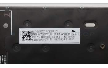 Lenovo 5N21D68189 NB_KYB CS22 FL TOP,BK-BL,SRX,THAI