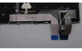 Lenovo 5N21D68314 Keyboard Internal, Belgian, BackLight, Grey, UK