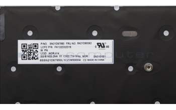 Lenovo 5N21D68362 NB_KYB CS22 FL TOP,GR-BL,LTN,NOR