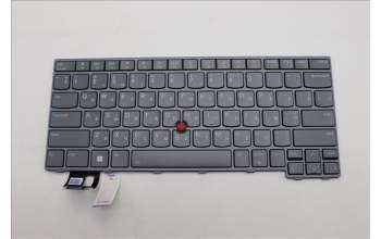Lenovo 5N21D68381 NB_KYB CS22 FL TOP,GR-BL,LTN,UKR