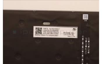 Lenovo 5N21D93615 Keyboard Internal, Spanish LA, Black, Backlight, w/Number, UK