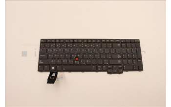 Lenovo 5N21D93617 Keyboard Internal, Arabic, Black, Backlight, w/Number, US