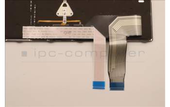 Lenovo 5N21D93645 Keyboard Internal, Canadian French English, Black, Backlight, w/Number, UK