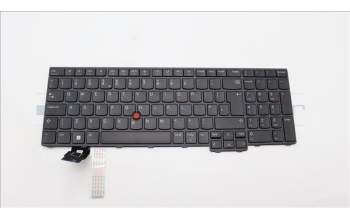 Lenovo 5N21D93673 Keyboard Internal, UK English, Black, Non-Backlight, w/Number, UK