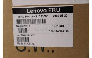 Lenovo 5N21D93700 Keyboard Internal, Hungarian, Black, Backlight, w/Number, UK