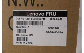 Lenovo 5N21D93710 NB_KYB CS22 NM TOP,BK-BL,LTN,UK