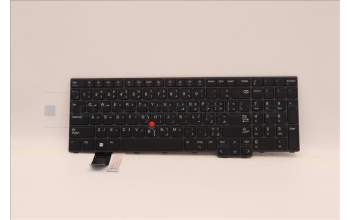 Lenovo 5N21D93728 Keyboard Internal, Arabic, Black, Non-Backlight, w/Number, US