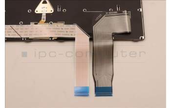 Lenovo 5N21D93736 Keyboard Internal, Hebrew, Black, Non-Backlight, w/Number, US