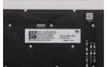 Lenovo 5N21D93844 NB_KYB CS22 NM TOP,GR-BL,CHY,FRA