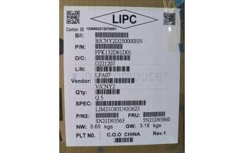 Lenovo 5N21D93860 Keyboard Internal, US English Euro, Backlight, w/Number, US