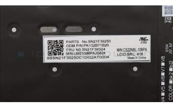 Lenovo 5N21F39324 NB_KYB CS22 P16 GR-BL,CHY,BRL