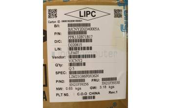 Lenovo 5N21F39330 Keyboard Internal, French, Grey, Backlight, US