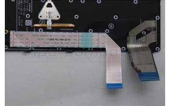 Lenovo 5N21H76827 Keyboard Internal, Greek, Black, Backlight, US