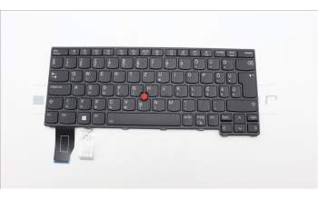 Lenovo 5N21H76830 Interne Tastatur, Ungarisch, Schwarz, Hintergrundbeleuchtung
