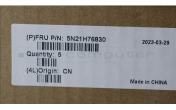 Lenovo 5N21H76830 Interne Tastatur, Ungarisch, Schwarz, Hintergrundbeleuchtung