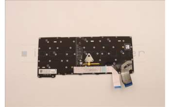 Lenovo 5N21H76838 Keyboard Internal, Portuguese, Black, Backlight, UK