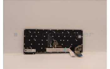 Lenovo 5N21H76884 Keyboard Internal, Danish, Grey, Backlight, UK