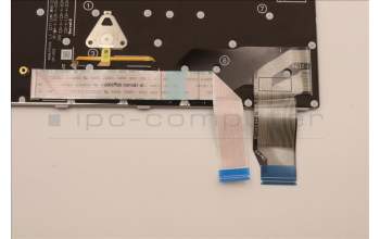 Lenovo 5N21H76902 Keyboard Internal, Norwegian, Grey, Backlight, UK