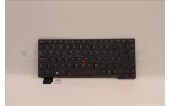 Lenovo 5N21H76904 Keyboard Internal, Portuguese, Grey, Backlight, UK