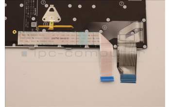 Lenovo 5N21H76904 Keyboard Internal, Portuguese, Grey, Backlight, UK