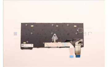 Lenovo 5N21H76954 Interne Tastatur, Belgisch, Nicht_beleuchtet, Schwarz