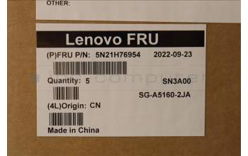 Lenovo 5N21H76954 Interne Tastatur, Belgisch, Nicht_beleuchtet, Schwarz