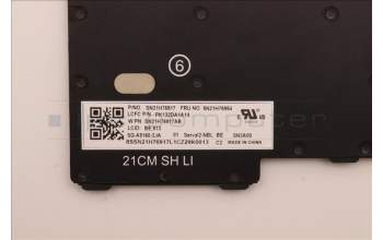 Lenovo 5N21H76954 Interne Tastatur, Belgisch, Nicht_beleuchtet, Schwarz