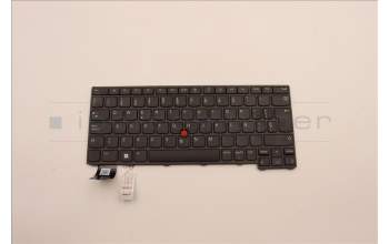 Lenovo 5N21H76960 Interne Tastatur, Spanisch, Nicht_beleuchtet, Schwarz