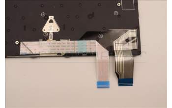 Lenovo 5N21H76960 Interne Tastatur, Spanisch, Nicht_beleuchtet, Schwarz