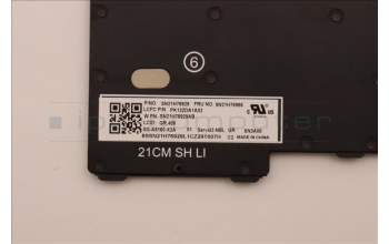 Lenovo 5N21H76966 Interne Tastatur, Griechisch, Schwarz, Nicht_beleuchtet