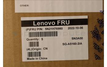 Lenovo 5N21H76980 Interne Tastatur, Italienisch, Schwarz, Nicht_beleuchtet