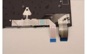 Lenovo 5N21H76982 Keyboard Internal, Norwegian, Black, Non-Backlight, UK