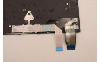 Lenovo 5N21H76986 Keyboard Internal, Russian, Black, Non-Backlight, US