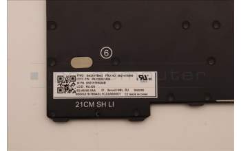 Lenovo 5N21H76986 Keyboard Internal, Russian, Black, Non-Backlight, US