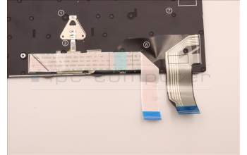 Lenovo 5N21H76988 Interne Tastatur, Slowenisch, Schwarz, Nicht_beleuchtet